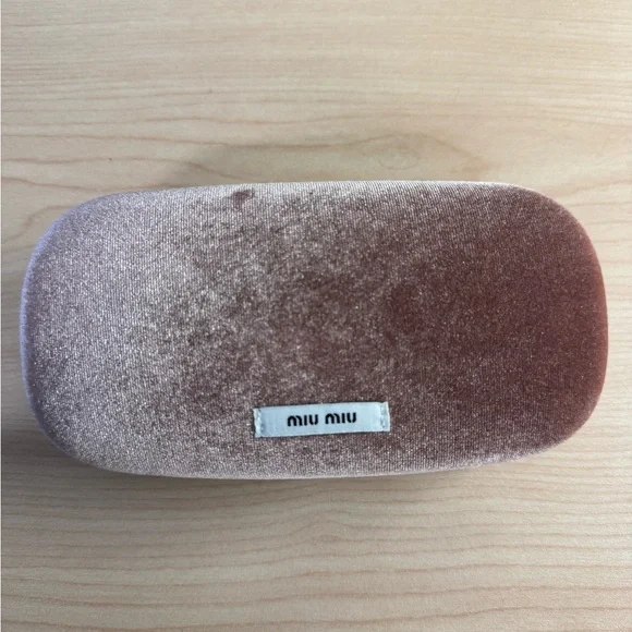 Miu Miu Black and Pink Sunglasses Cat-Eye Style - Picture 3 of 7